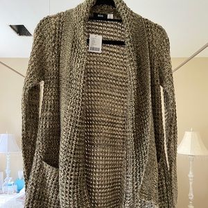 Urban Outfitters green cardigan